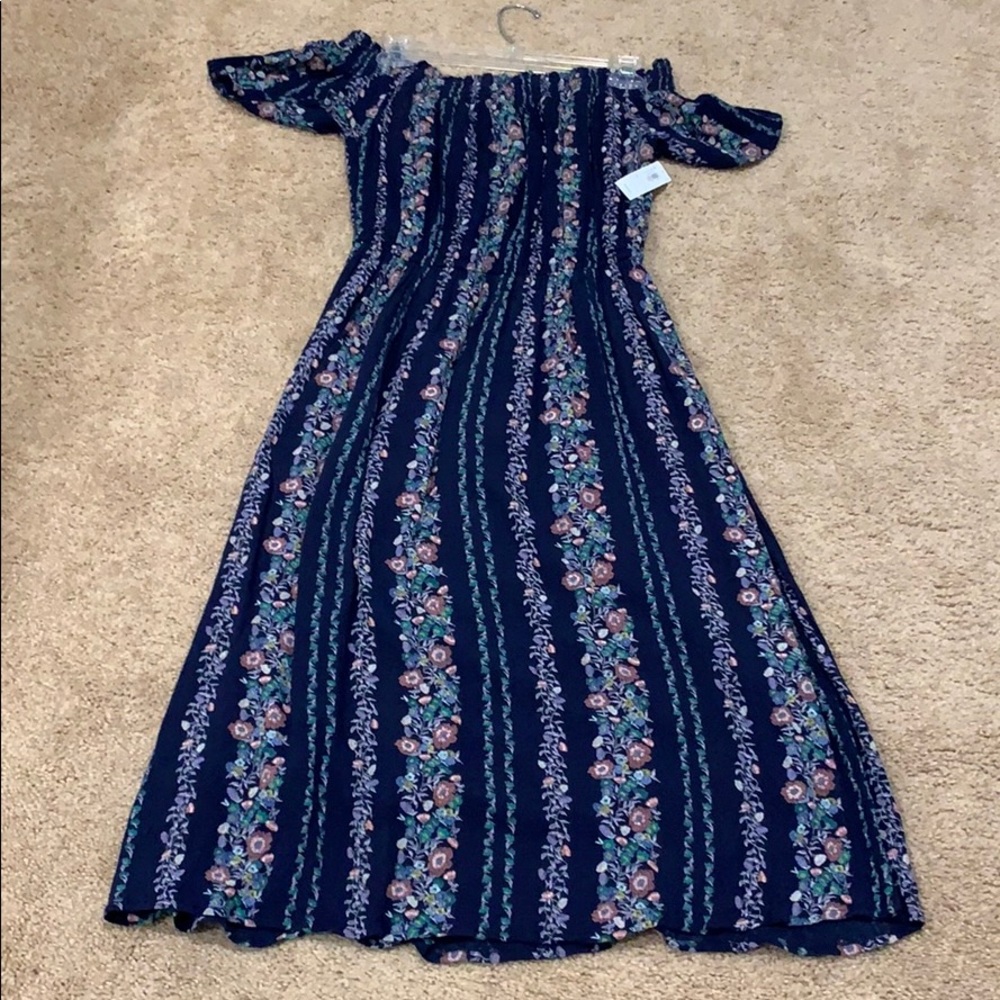 Floral maxi dress